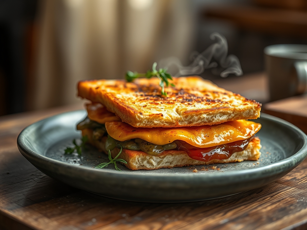 Eier Sandwich Quadrat