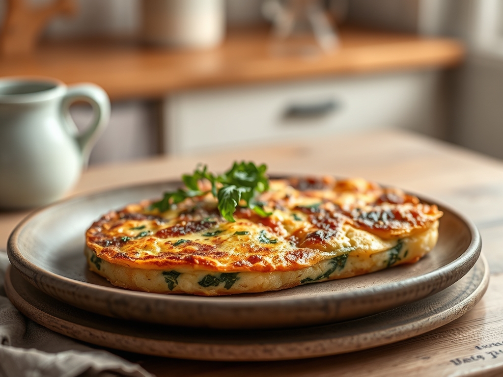 Frittata eckig Gemuese