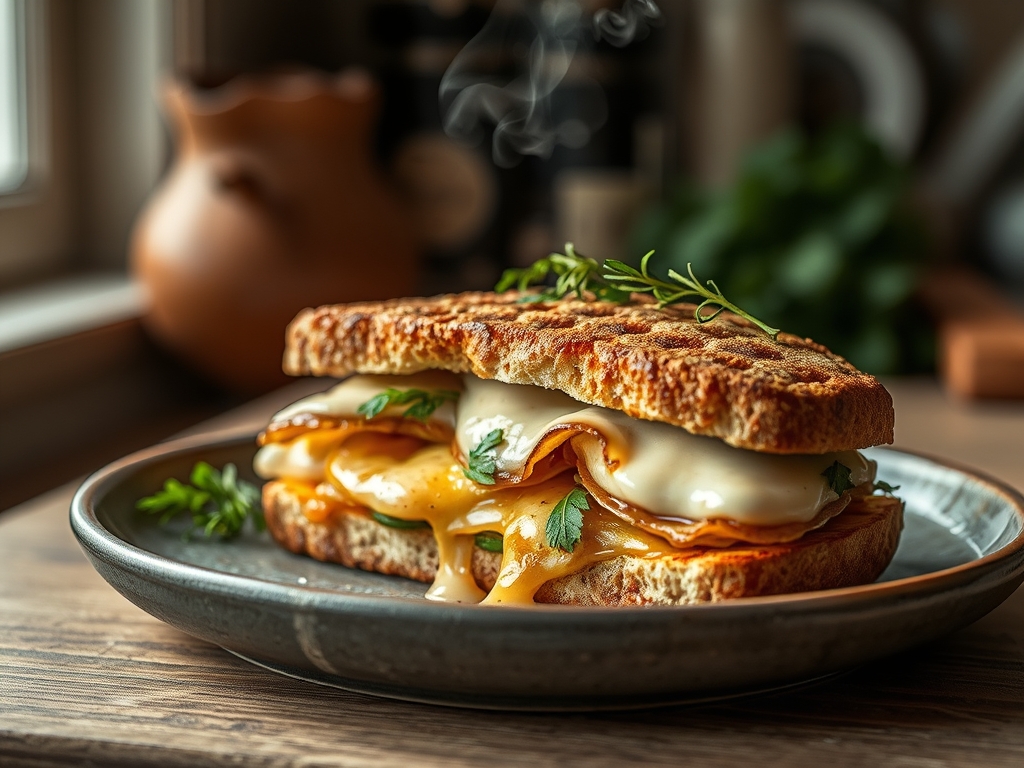 Puten Sandwich eckig