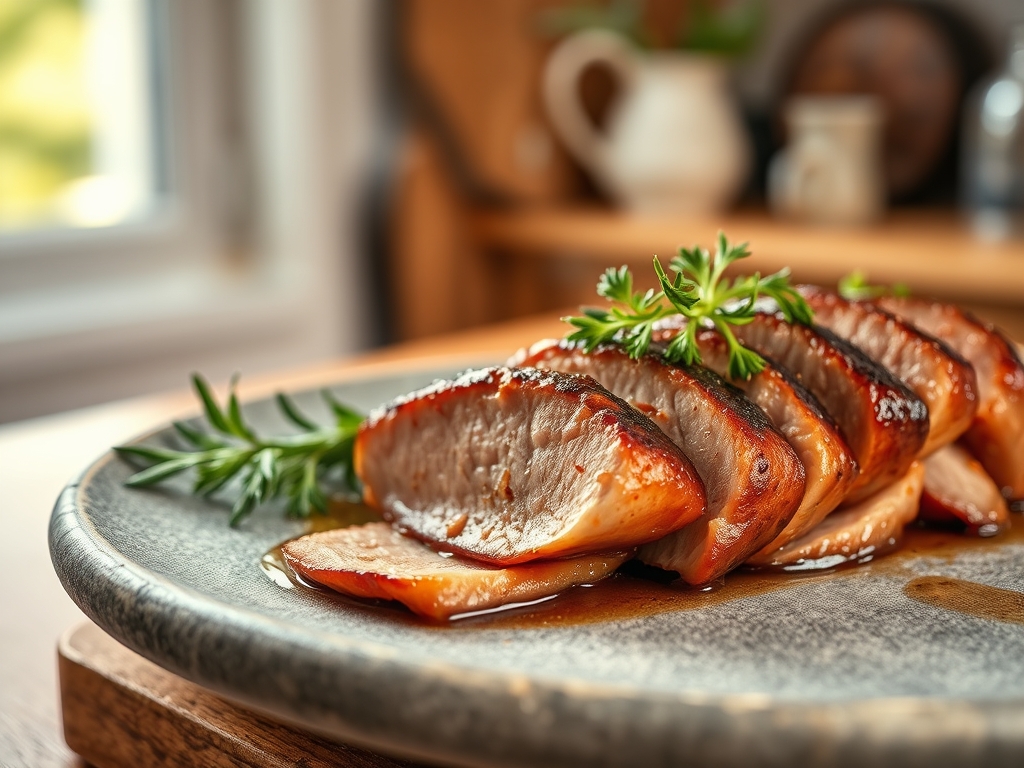 Schinken Wuerzfleisch eckig