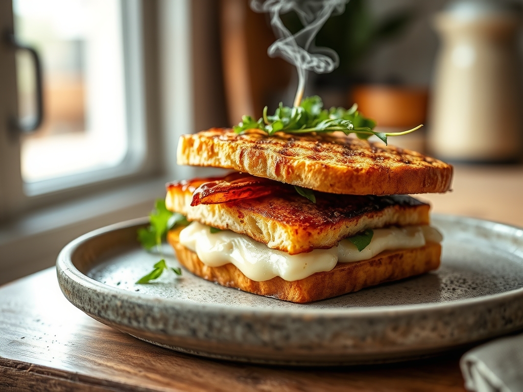 Thunfisch Sandwich eckig