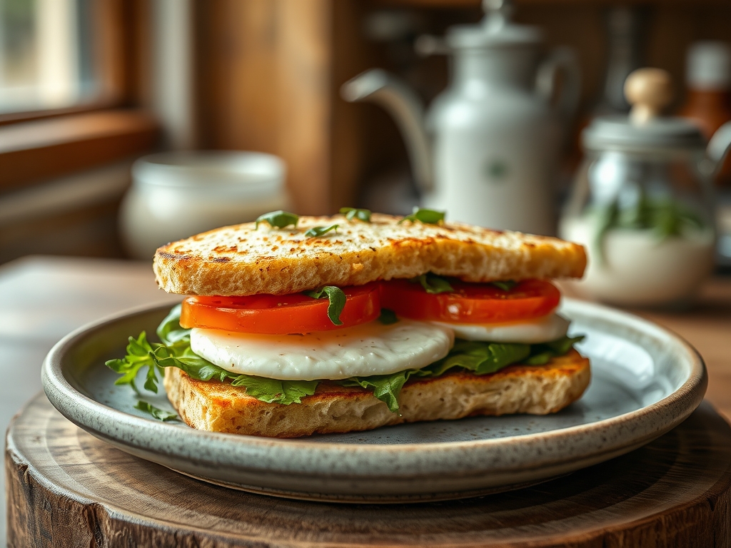 Tomate Mozzarella Sandwich