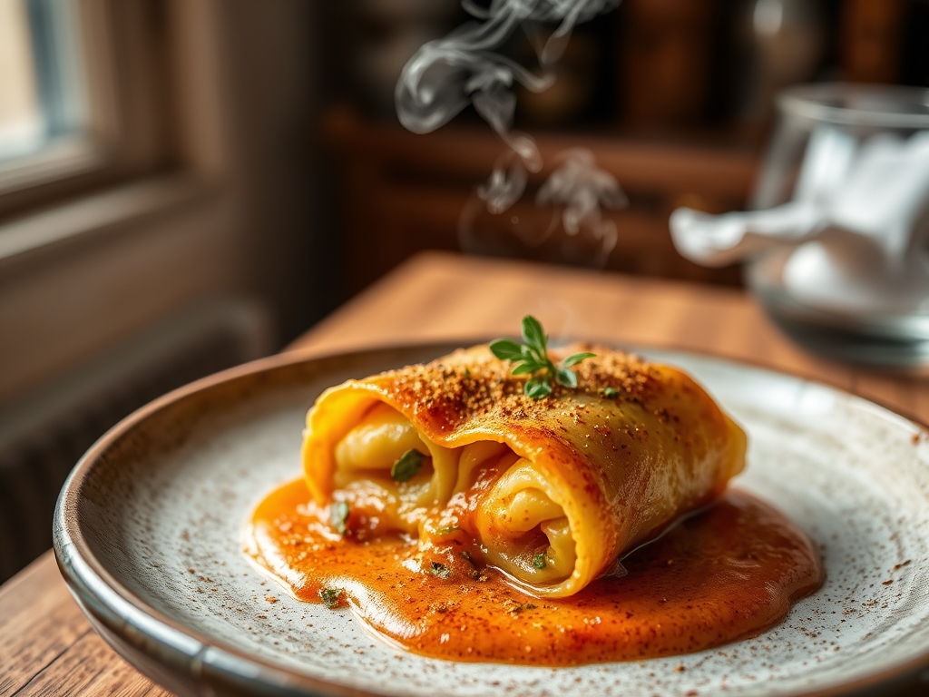 Cannelloni eckig geschichtet