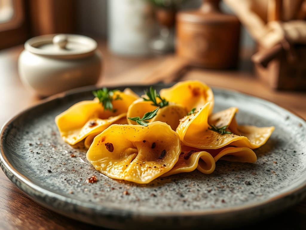 Farfalle eckige Form