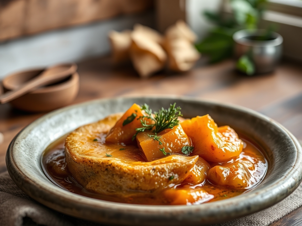 Karotten Wuerfel Suppe