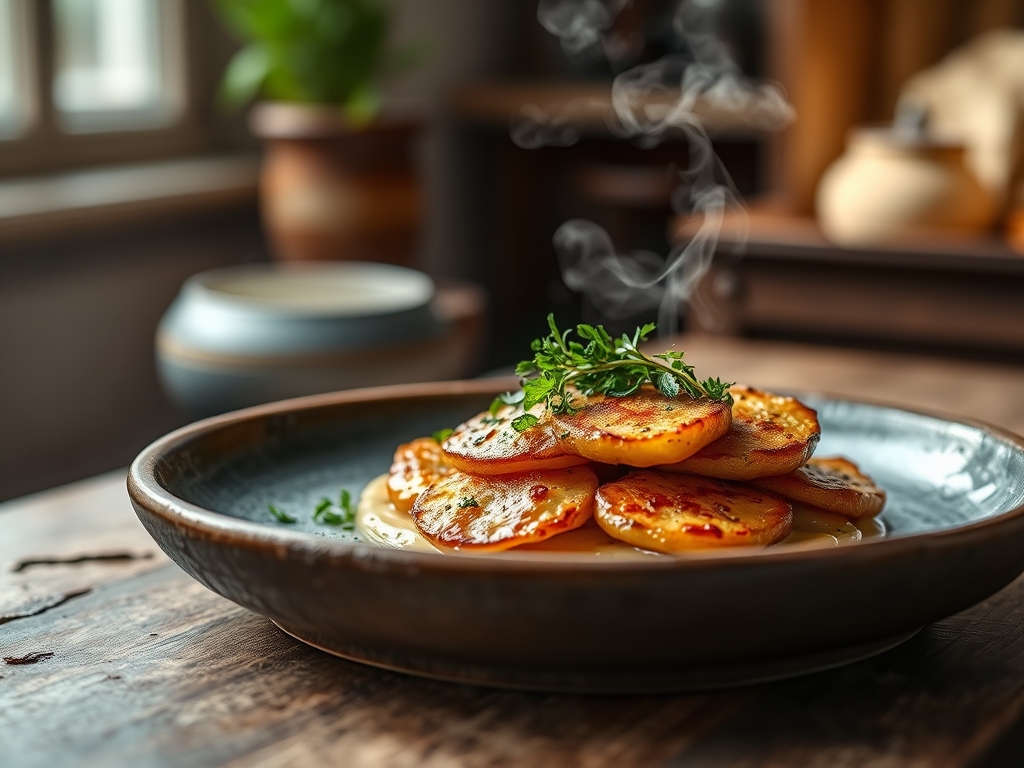 Kartoffel Wuerfel Gebraten